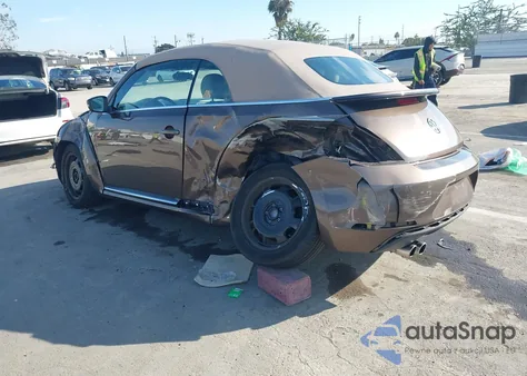 2015 Volkswagen Beetle 1.8T from USA, damaged, VIN 3VW517AT3FM804557